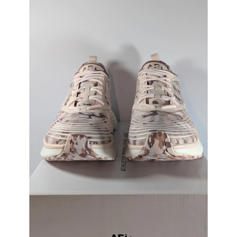 APL Athletic Propulsion Labs Streamline Mens 11.5 Creme Red Beachwood Camo NEW - Picture 12 of 12